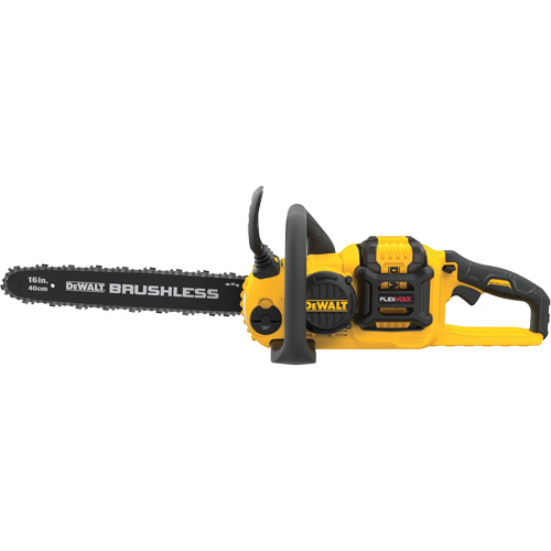 Trousse de tronçonneuse &agrave; moteur sans balai FlexVolt, 16", &agrave; pile, 60 V Cam Industrial