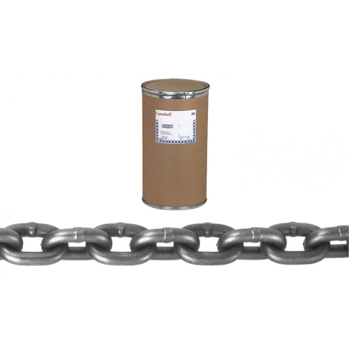System 8 Cam-Alloy Chain, Alloy Steel, 1-1/4" x 60' (18.3 m) L, Grade 80, 72300 lbs. (36.15 tons) Load Capacity Cam Industrial