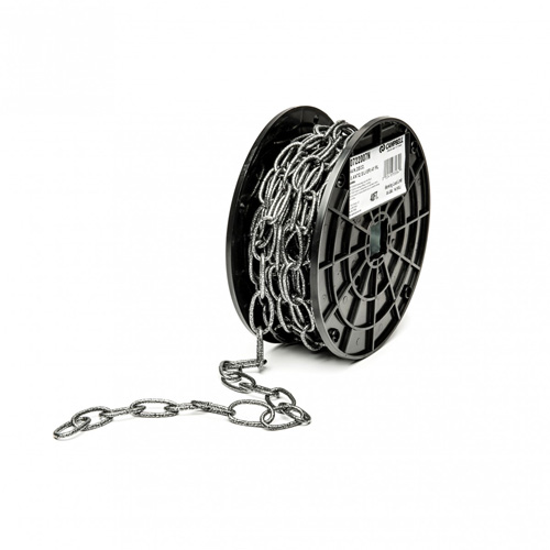 Decorator Chain, Carbon Steel, #10 x 40' (12.2 m) L, 35 lbs. (0.0175 tons) Load Capacity Cam Industrial