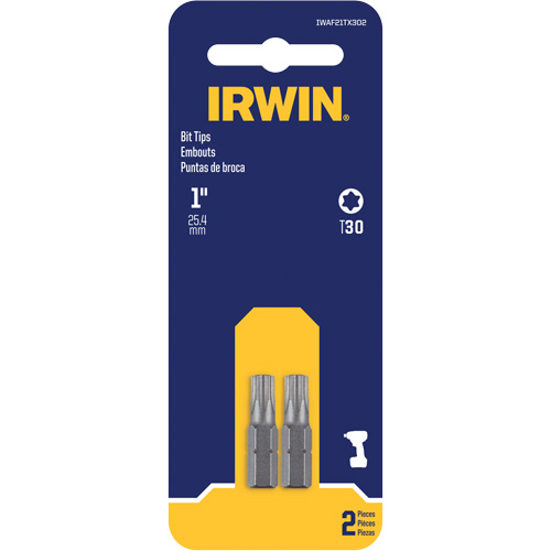 Insert Bits, Torx, T-30, 1/4" Drive Cam Industrial