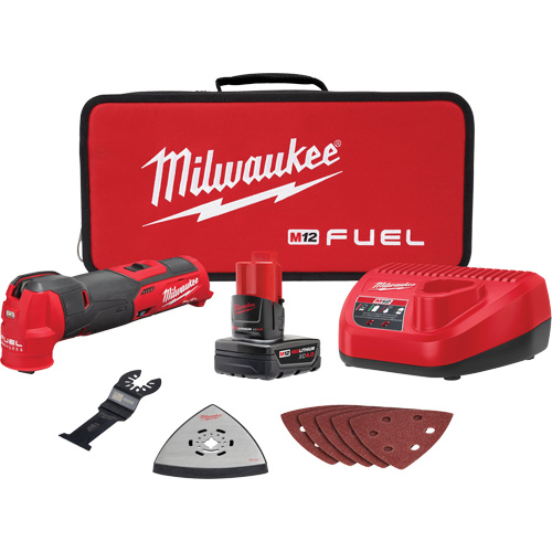 M12 Fuel Oscillating Multi-Tool Kit, 12 V, Lithium-Ion Cam Industrial