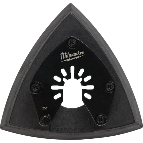 Patin de ponçage triangulaire 3-1/2" Open-Lok Cam Industrial