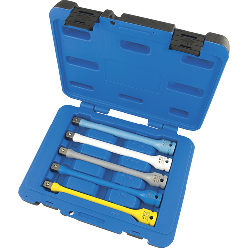 JTLE-5S Torque Limiting Impact Extension Set, 1/2" Drive, 65 ft-lbs./80 ft-lbs./100 ft-lbs./120 ft-lbs./140 ft-lbs. Torque, Multiple Cam Industrial