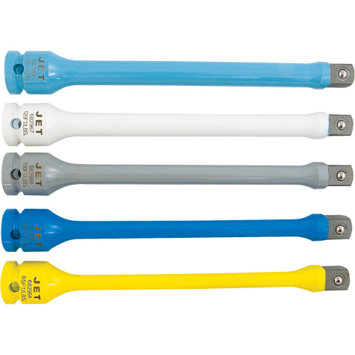JTLE-5S Torque Limiting Impact Extension Set, 1/2" Drive, 65 ft-lbs./80 ft-lbs./100 ft-lbs./120 ft-lbs./140 ft-lbs. Torque, Multiple Cam Industrial