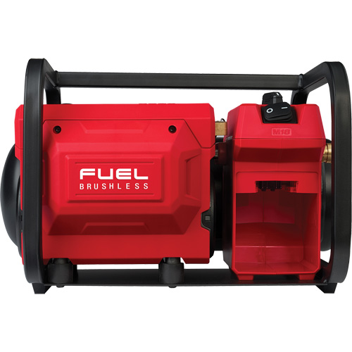 Compresseur compact et silencieux M18 Fuel, &eacute;lectrique, 2 gal. (2,4 gal. US), 135 PSI, 18/1 V Cam Industrial
