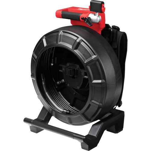 Pipeline Inspection Reel, 10 mm (0.39") Camera Head Cam Industrial
