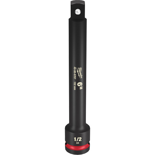 Shockwave Impact Duty Socket Extension, Impact, 1/2" Drive, 6" L Cam Industrial