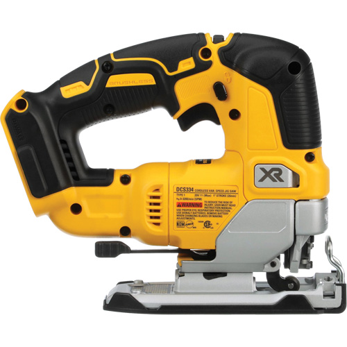 Max XR&reg; Cordless Jig Saw (Tool Only), 20 V, Lithium-Ion, 0-3200 SPM, 1" Stroke Length Cam Industrial