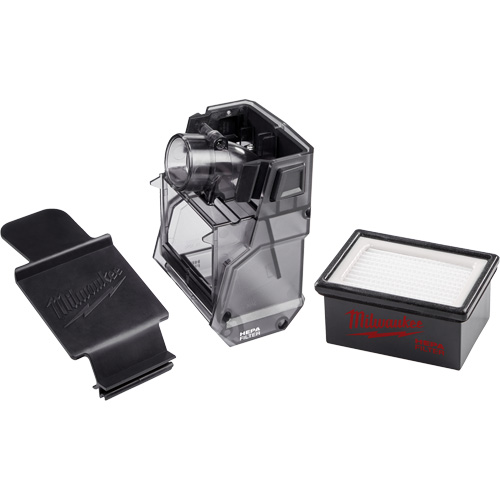 M18 Fuel Hammervac Accessory Dust Box, Filter, and Lid Cam Industrial