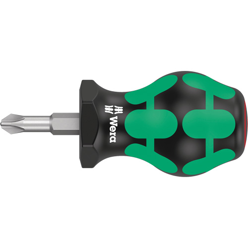 Tournevis de s&eacute;rie courte 350 Phillips, #2, 3-1/8" l, Prise Coussin&eacute;e Cam Industrial