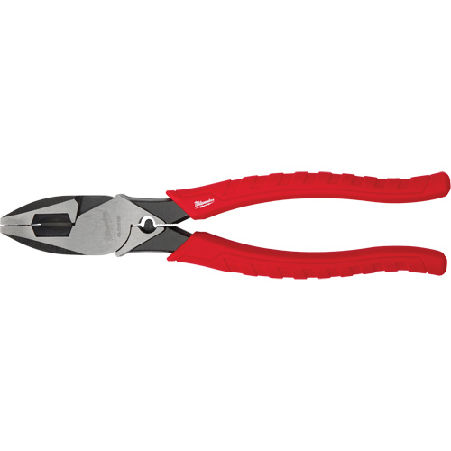 Comfort Grip High Leverage Lineman's Pliers with Crimper Cam Industrial