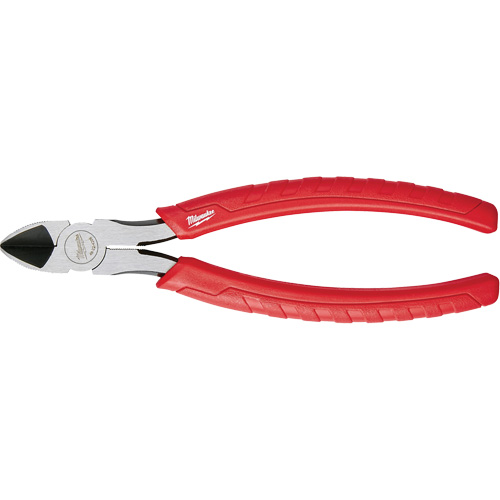 Comfort Grip Diagonal Cutting Pliers, 8" L Cam Industrial