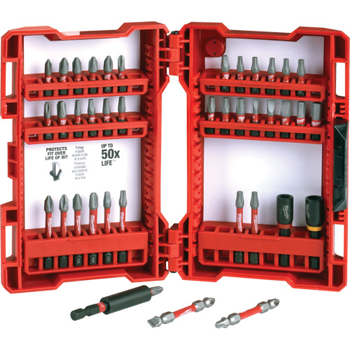 40-Piece Shockwave Impact Duty Driver Bit Set Cam Industrial