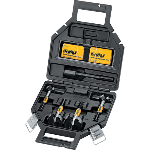 Self-Feed Bit Kit, 5 Pieces Cam Industrial