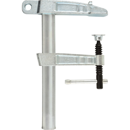 Grounding Bar Clamp, 6" (152 mm) Capacity, 3-1/8" (76 mm) Throat Depth Cam Industrial