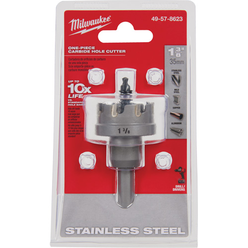 Scies-cloches au carbure monobloc, 1-3/8", Profondeur de la coupe de 3/16" Cam Industrial