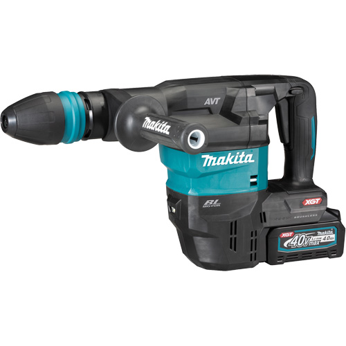 Trousse de marteau de d&eacute;molition 40 V XGT SDS-MAX avec moteur sans balai et AWS Cam Industrial