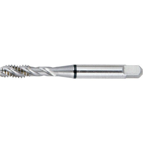 Drillco&reg; Spiral Flute Super High Performance BT Tap, High Speed Steel, 3/8"-24 Thread, 2-15/16" L Cam Industrial