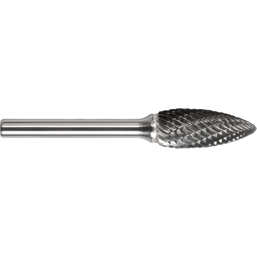 Fraise en forme de flamme &agrave; simple coupe Drillco, SH-41L2 Cam Industrial