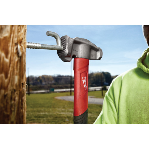4-in-1 Lineman's Hammer, 32 oz., Fibreglass Handle, 15" L Cam Industrial