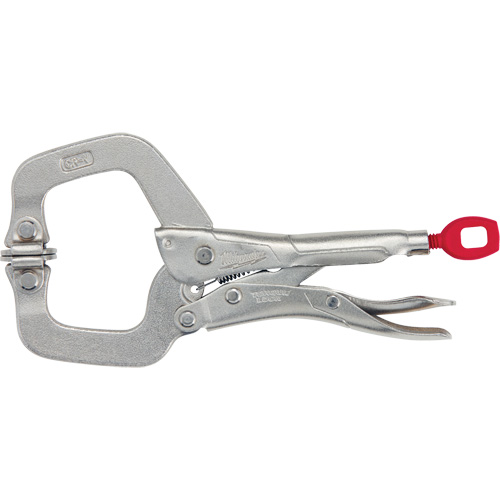 Pince-&eacute;tau en C &agrave; m&acirc;choires pivotantes Torque Lock, Longueur 6", Pinces serre-joints Cam Industrial