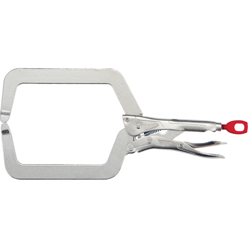 Torque Lock Locking Pliers with Deep Jaws, 9" Length, C-Clamp Cam Industrial