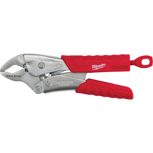 Torque Lock MaxBite Locking Pliers, 7" Length, Curved Jaw Cam Industrial