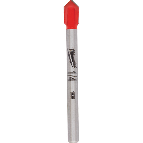 Glass & Tile Bit, 1/4", Carbide Cam Industrial