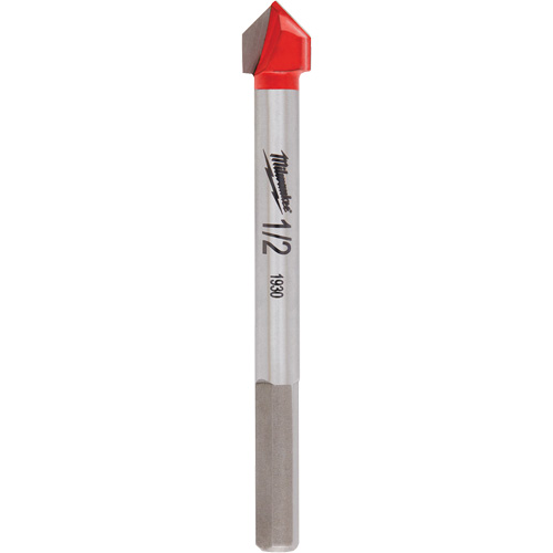 Foret pour verre et carreaux, 1/2", Carbure Cam Industrial