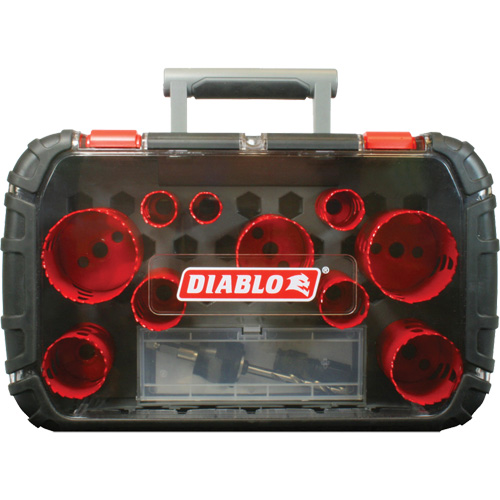 General Purpose Bi-Metal Hole Saw Set, 14 Pieces Cam Industrial