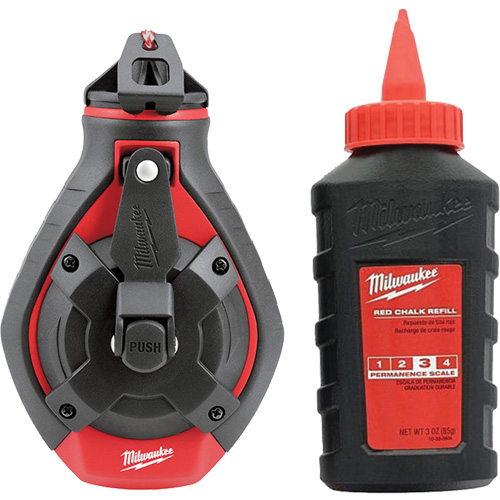 Trousse de cordeau &agrave; craie &agrave; ligne grasse Cam Industrial