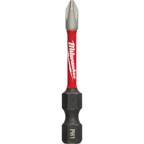 Embouts &agrave; percussion Shockwave Impact-Duty, Phillips, Embout #1, Prise 1/4", Longueur 2" Cam Industrial
