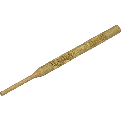 Brass Pin Punch, 1/8" Dia. x 4" L Cam Industrial