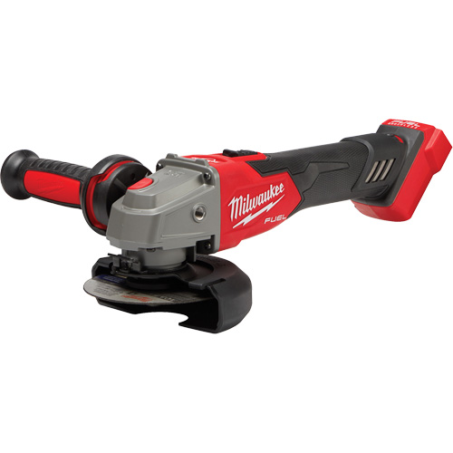 M18 Fuel Variable Speed Braking Grinder with Lock-On Slide Switch, 18 V, 5"/4-1/2" Chuck, Lithium-Ion Cam Industrial
