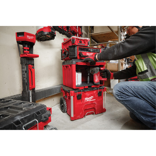 Armoire &agrave; outils Packout, 15" x 15" x 20", Noir/Rouge Cam Industrial
