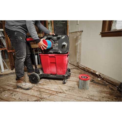 Filtre grand format &agrave; haute efficacit&eacute; pour aspirateur sec/humide, Cartouche, Pour 12 gal. US/9 gal. US/6 gal. US Cam Industrial