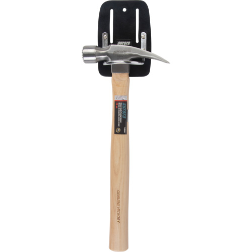 Porte-outil &agrave; anneau en acier, Support pour marteau, Cuir, 0 Poches Cam Industrial