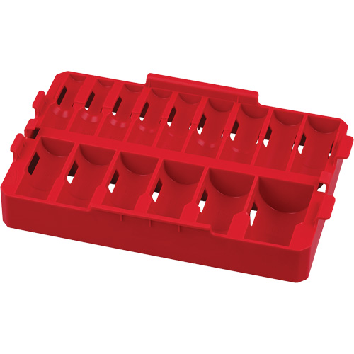 Packout Removable 15-Piece Organizer for Shockwave Impact Duty 1/2" Drive Sockets Cam Industrial