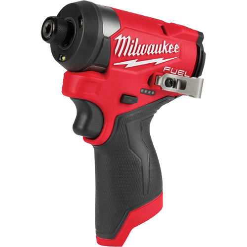 M12 Fuel Hex Impact Driver, 1/4", 1500 in-lbs Max. Torque, 12 V, Lithium-Ion Cam Industrial