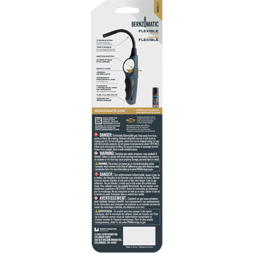 Briquet flexible Cam Industrial