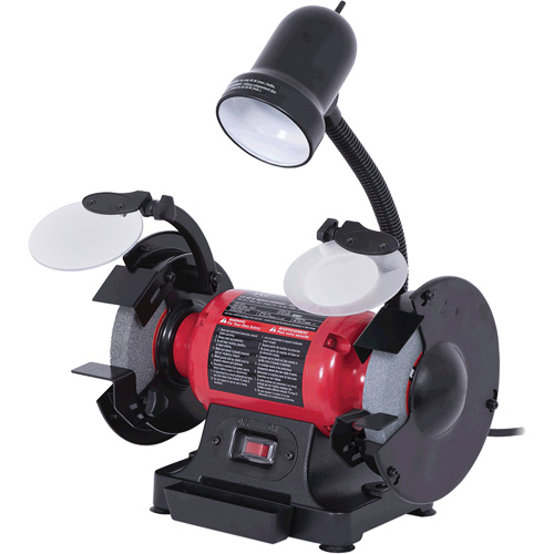 IBG-6 Bench Grinder, 6" Wheel Diameter, 1/2 HP, 3600 RPM Cam Industrial