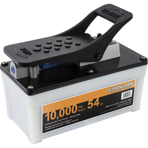 402A Pompe pneumatique/hydraulique &agrave; pied pour usage intensif Cam Industrial