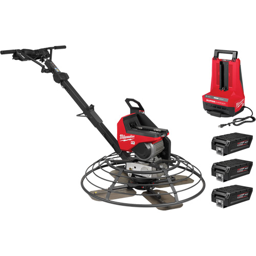 Kit de truelle &agrave; bordures &agrave; conducteur marchant 36" MX FUEL Cam Industrial