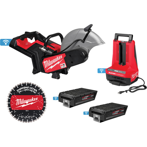 MX Fuel Cut-Off Saw with RapidStop Brake Kit, 14" Cam Industrial