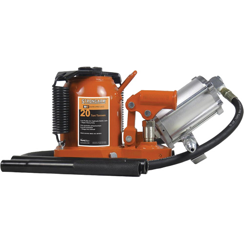 Crics &agrave; bouteille &agrave; air comprim&eacute;, 20 tonne(s), Air comprim&eacute;/hydraulique Cam Industrial