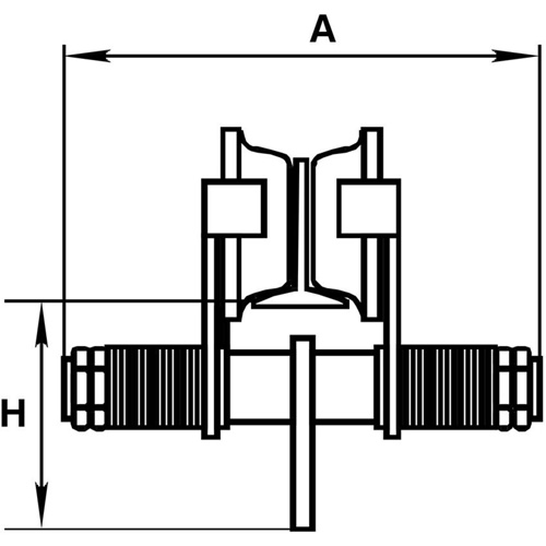 VPT-5 Chariot de levage manuel  s&eacute;rie VBT, 11000 lb (5 tonnes) Cam Industrial