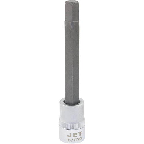 Tr&egrave;s longues douilles &agrave; embout, Hexagonale, 7 mm x 4" lo, Prise 3/8" Cam Industrial