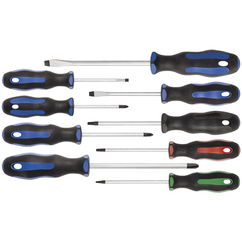 JTSD-9S Screwdriver Sets, 9 Pcs. Cam Industrial