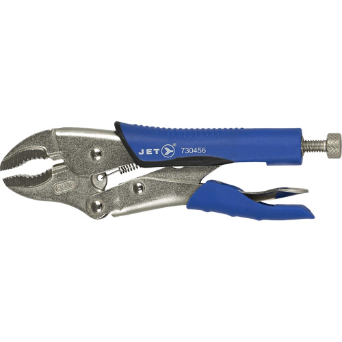 J7WRG Pince-&eacute;taux &agrave; m&acirc;choire courb&eacute;e, Longueur 7", M&acirc;choire courb&eacute;e Cam Industrial