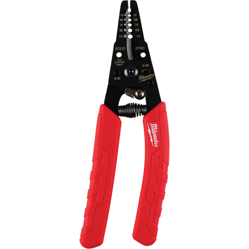 Comfort Grip Wire Stripper & Cutter, 10 - 18 AWG Cam Industrial